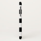 白黒ストライプパターン Case-Mate iPhoneケース (裏面/左)