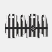 白黒ストライプブラッククローバー3モノグラム フェイバーボックス (折り畳みなし)