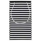 白黒ストライプ式 スモールペーパーバッグ (裏面)