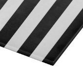 白黒ストライプ模様裁断板 カッティングボード (角)