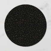 白黒ストライプ結婚の メニュー (裏面)