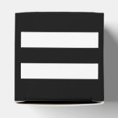 白黒ストライプ フェイバーボックス (上部)