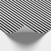 白黒ストライプ ラッピングペーパー (角)