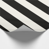 白黒ストライプ ラッピングペーパー (角)