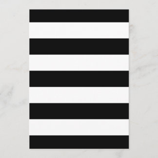 白黒ストライプ 招待状