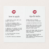 白黒ストライプ | Lip製品販売代理店 名刺 (内部フラット)