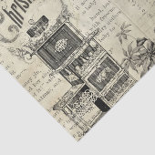 白黒ストーブビクトリアンポインセチア 薄葉紙 (詳細)