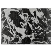 白黒ストーンクォーツプリント カッティングボード (正面)