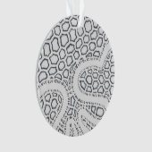 白黒スネークスケール オーナメント (正面)