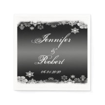白黒スノーフレーク結婚ズ