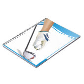 白黒スパイラルノートブック(写真付) ノートブック (左側)