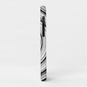 白黒スパイラル Case-Mate iPhoneケース (裏面/左)