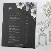 白黒スパサービス 台座サイン