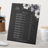 白黒スパサービス 台座サイン (インサイチュ)