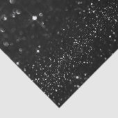 白黒スパークグリッターホワイトデリケートな好意 薄葉紙 (詳細)