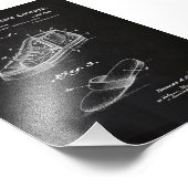 白黒スポーツキャンバスウォールアートバスケットボール フォトプリント            (角)