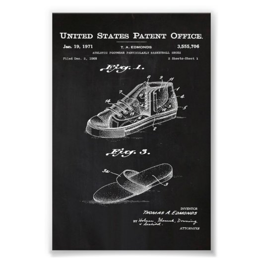 白黒スポーツキャンバスウォールアートバスケットボール フォトプリント            (正面)