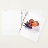 白黒スワンススパイラルプランナー プランナー手帳 (ディスプレー)