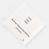 白黒セミナーのロゴ紙Dinne (コーナー)