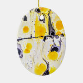 白黒セラミックオーナメント セラミックオーナメント (裏面)