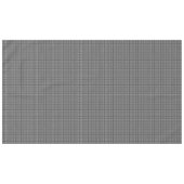 白黒セラミックタイルの外観パターン テーブルクロス (正面(横))