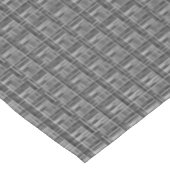 白黒セラミックタイルの外観パターン テーブルクロス (アングル)