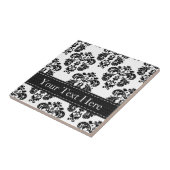 白黒セラミックタイル五徳 タイル (側面)