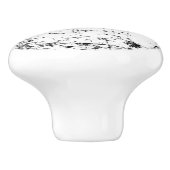 白黒セラミックプルノブ セラミックノブ (側面)