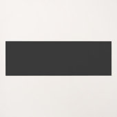 白黒ゼブラスキンプリント ヨガマット (裏面(横))