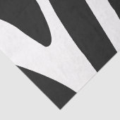 白黒ゼブラストライプ 薄葉紙 (詳細)