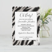 白黒ゼブラ動物 招待状 (スタンド正面)