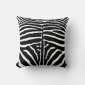 白黒ゼブラ クッション (正面)