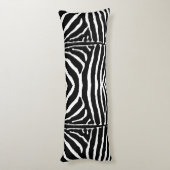 白黒ゼブラ ボディピロー (裏面 (縦))