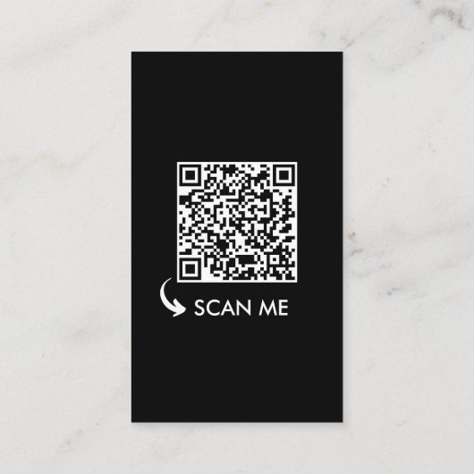 白黒ソーシャルメディアのアイコンContent Creator 名刺 (裏面)