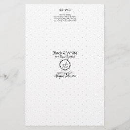 白黒ソープ包装用ラッパー |リネン紙