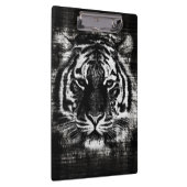 白黒タイガー顔#2 クリップボード (右)