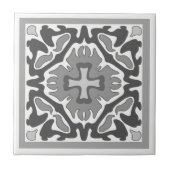 白黒タイスペインのル タイル (正面)