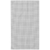 白黒タイルのパターン テーブルクロス (正面)