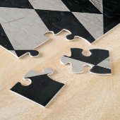 白黒タイルホールウェイウェストウィング ジグソーパズル (側面)