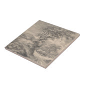 白黒タイルリバーシーンの再現 タイル (側面)