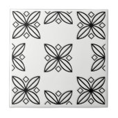 白黒タイル タイル (正面)