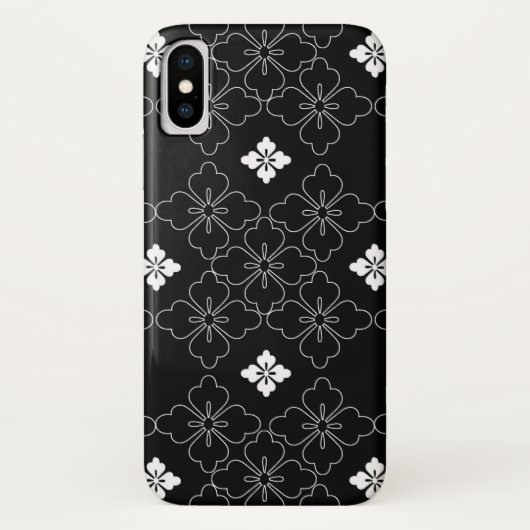 白黒タイルiPhone / iPadケース Case-Mate iPhoneケース (裏面)