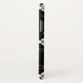 白黒タイルiPhone / iPadケース Case-Mate iPhoneケース (裏面/右)