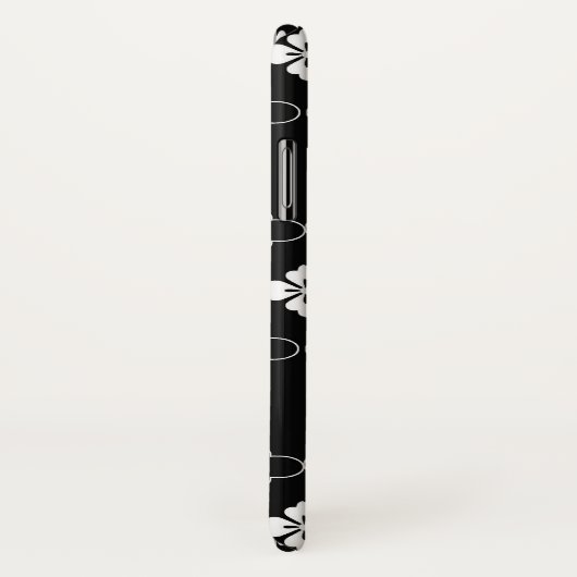 白黒タイルiPhone / iPadケース Case-Mate iPhoneケース (裏面/右)