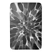 白黒タイ染料 バスマット (正面縦)