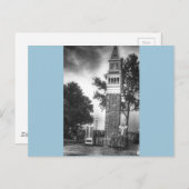 白黒タワー ポストカード (正面/裏面)