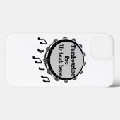 白黒タンバリン Case-Mate iPhoneケース (裏面 (横))