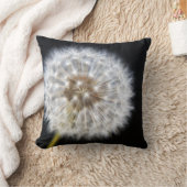白黒タンポポ クッション (ブランケット)