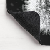 白黒タンポポ マウスパッド (コーナー)