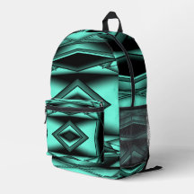 白黒ターコイズグラデーションモダン抽象芸術